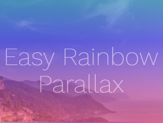 Easy Rainbow Parallax